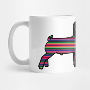 Serape Market Goat - NOT FOR RESALE WITHOUT PERMISSION Mug